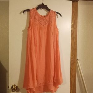 Beautiful coral dress